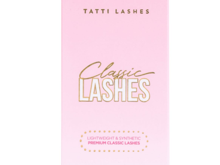 Tatti Lashes 10mm C Curl 0.20 Classic Individual Lashes Black Online Sale