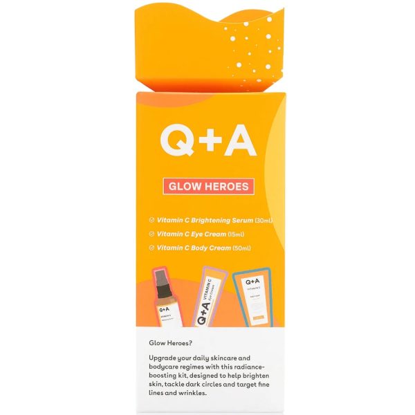 Q+A Glow Heroes Skincare Gift Set Fashion