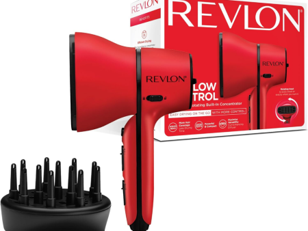 Revlon Pro Collection Airflow Control Hair Dryer Red Discount