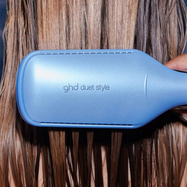 ghd Limited Edition Duet Professional 2-in-1 Hot Air Straightener Icy Blue Gift Set Sale