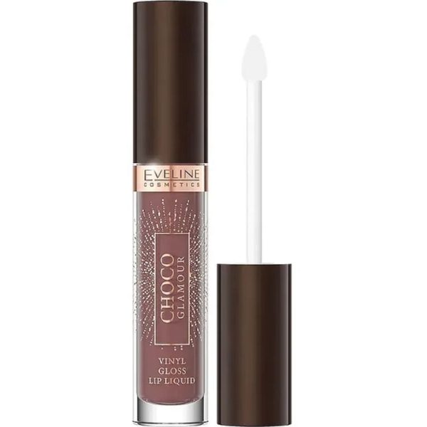 Eveline Cosmetics Choco Glamour Vinyl Gloss Lip Liquid 4.5ml For Discount