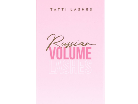 Tatti Lashes 10mm C Curl 0.05 Russian Volume Individual Lashes Black Cheap