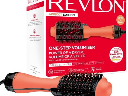 Revlon Pro Collection Salon One-Step Hair Dryer & Volumiser Apricot Cheap