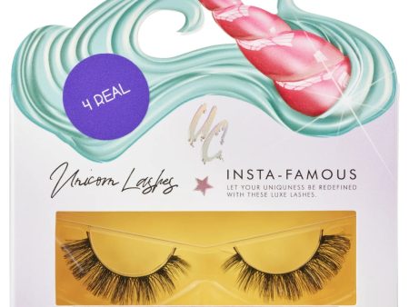 Unicorn Cosmetics Russian Volume 4 Real Unicorn Strip Lashes Black For Cheap