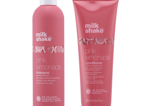 Milk_Shake Pink Lemonade Shampoo 300ml & Conditioner 250ml Twin Hot on Sale