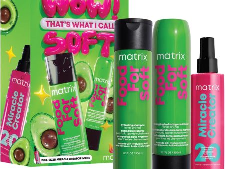 Matrix Food For Soft Hydrating Gift Set For Cheap