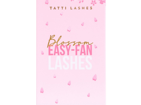 Tatti Lashes 12mm D Curl 0.05 Blossom Easy-Fan Individual Lashes Black Discount