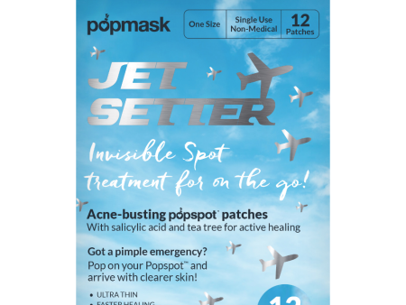 Popmask Jet Setter Invisi Spot Patch x12 Supply