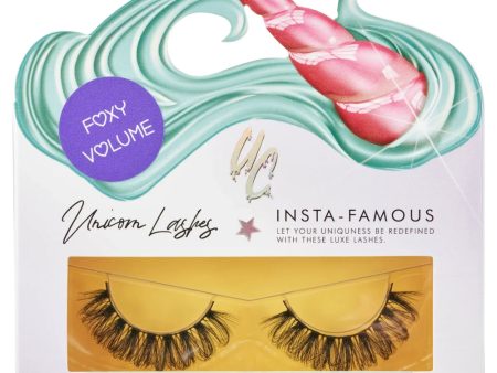 Unicorn Cosmetics Russian Foxy Volume Unicorn Strip Lashes Black Online Sale