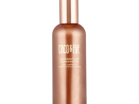 Coco & Eve Sunny Honey Antioxidant Glow Shimmer Body Oil 100ml Hot on Sale