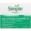 Simple Day Regeneration Age Resisting Day Cream SPF15 50ml on Sale