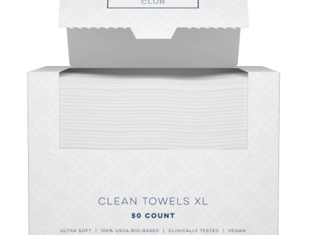 Clean Skin Club Clean Towels XL x50 Online now