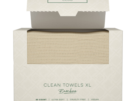 Clean Skin Club Clean Towels Bamboo XL x50 Fashion