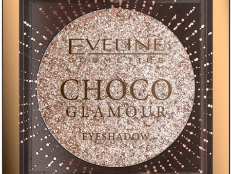 Eveline Cosmetics Choco Glamour Mono Eyeshadow No 1 Moon Sparkle 3g Hot on Sale