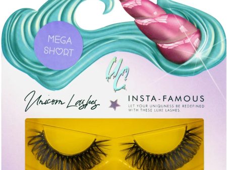 Unicorn Cosmetics Russian Mega Short Volume Unicorn Strip Lashes Black For Sale