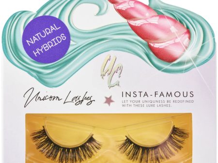 Unicorn Cosmetics Russian Natural Hybrids Unicorn Strip Lashes Black Supply