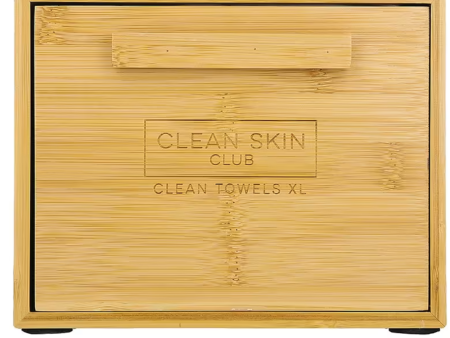 Clean Skin Club Luxe Bamboo Box with Drawer Online now