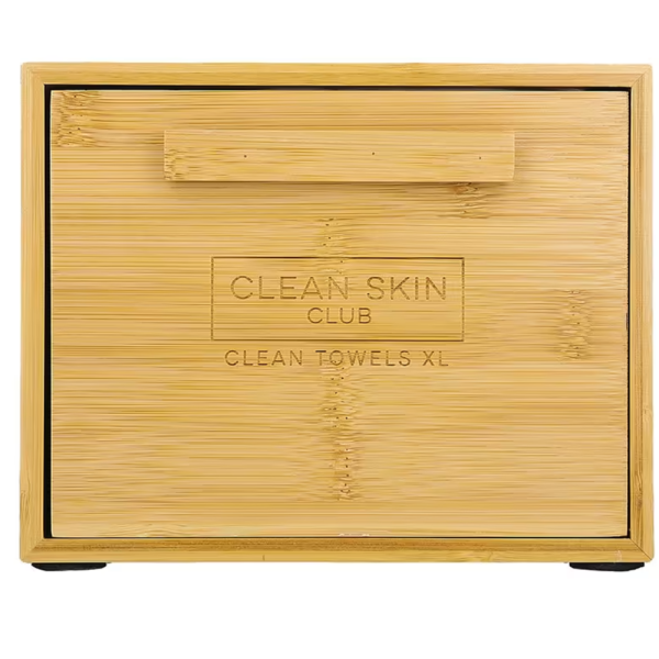 Clean Skin Club Luxe Bamboo Box with Drawer Online now