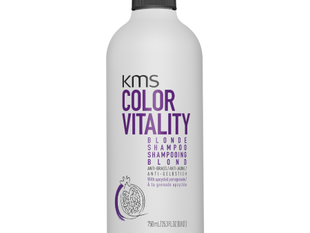 KMS Colour Vitality Blonde Anti-Brass Shampoo 750ml Discount