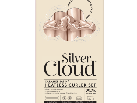 Silver Cloud Heatless Curlers Set Caramel For Discount