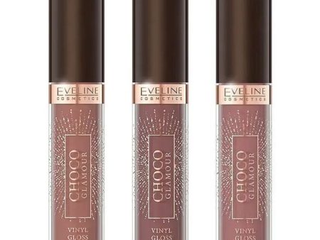 Eveline Cosmetics Choco Glamour Vinyl Gloss Lip Liquid 4.5ml For Discount