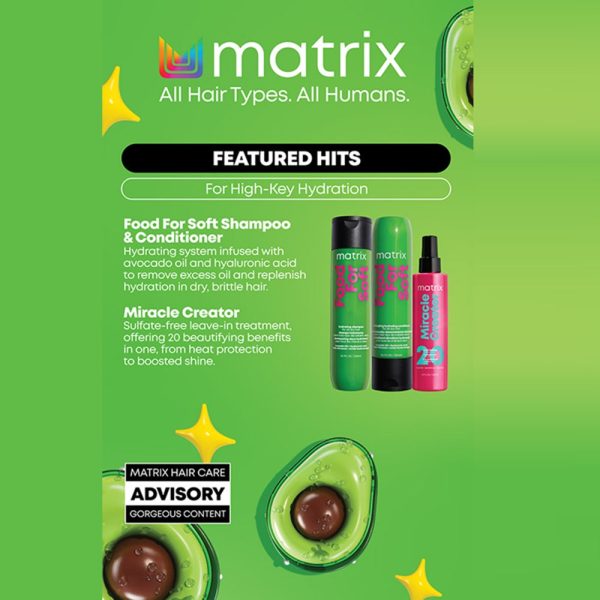 Matrix Food For Soft Hydrating Gift Set For Cheap