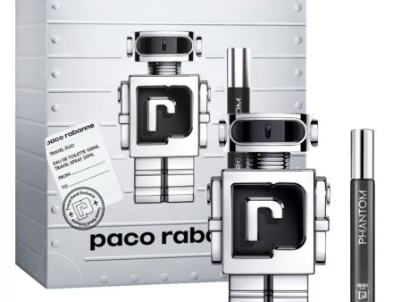 Paco Rabanne Phantom Eau De Toilette & Mini Gift Set 100ml Fashion