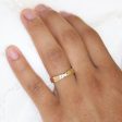 Infinity Knot Wedding Ring 4mm in 14k Yellow Gold Plain Band Sale