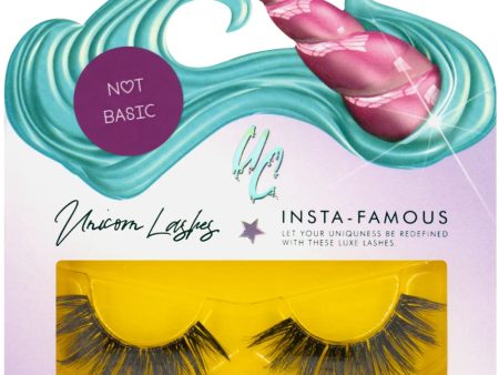 Unicorn Cosmetics Not Basic Unicorn Strip Lashes Black Hot on Sale