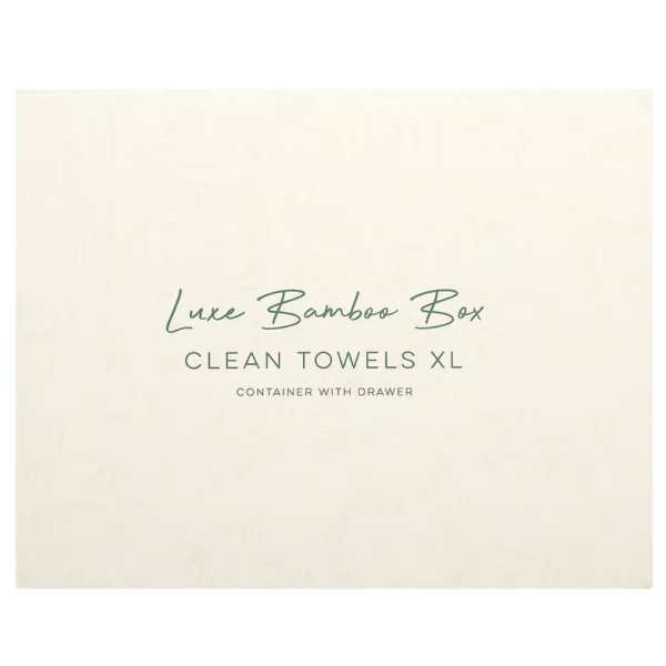 Clean Skin Club Luxe Bamboo Box with Drawer Online now