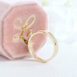 Infinity Knot Wedding Ring 4mm in 14k Yellow Gold Plain Band Sale