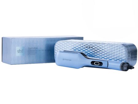 ghd Limited Edition Duet Professional 2-in-1 Hot Air Straightener Icy Blue Gift Set Sale