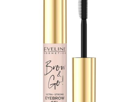 Eveline Cosmetics Brow & Go Ultra-Strong Lamination Effect Eyebrow Gel 6ml Hot on Sale