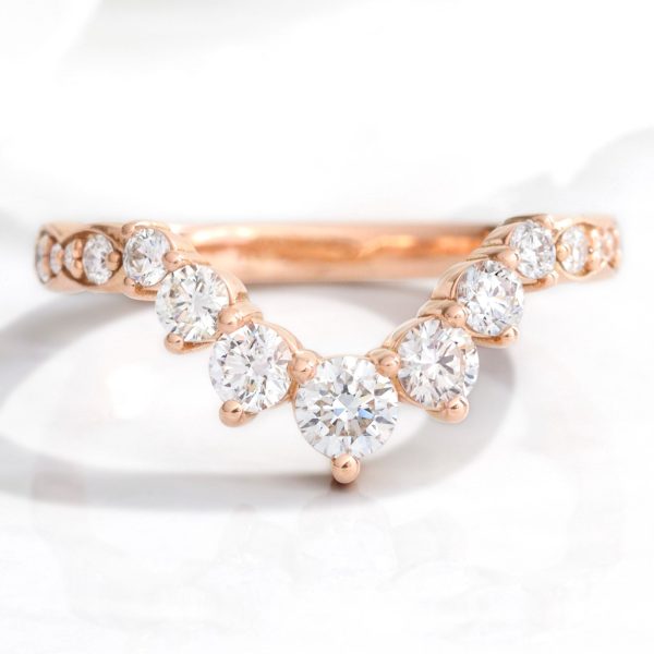 Reserved: Large Vintage Floral 3 Ring Set in 14k Rose Gold, Size 8.25 (Payment #4) Supply