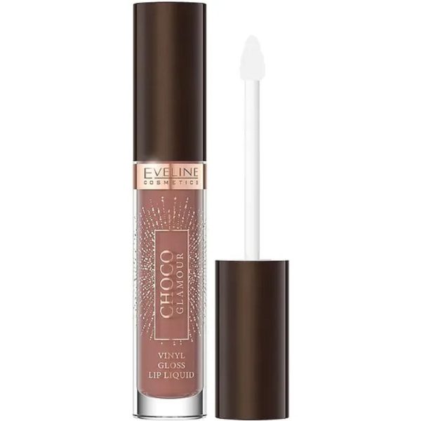 Eveline Cosmetics Choco Glamour Vinyl Gloss Lip Liquid 4.5ml For Discount