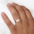 Bezel Set Pear Diamond Ring in Solid Gold Wide Wedding Band Online Sale