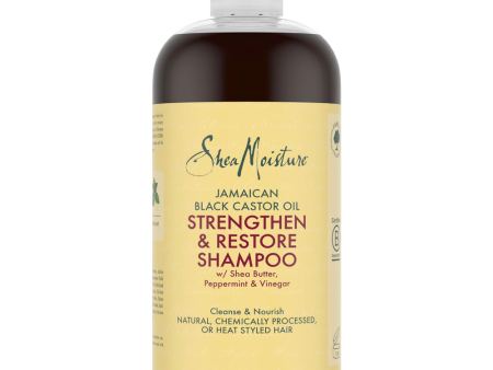 Shea Moisture Jamaican Black Castor Oil Strengthen & Restore Shampoo 384ml Sale