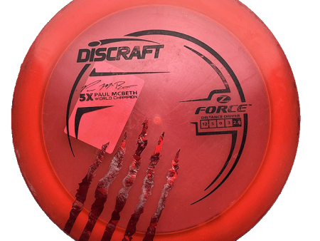 Z Force - 5x World Champion Claw Stamp - Paul McBeth Online now