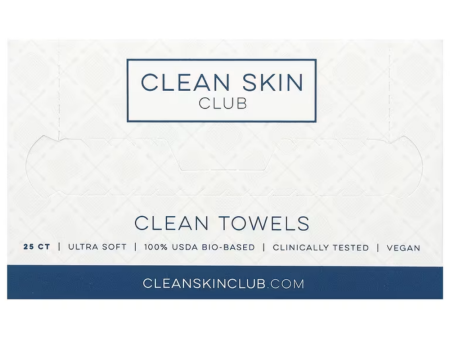 Clean Skin Club Clean Towels x25 For Cheap