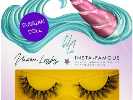 Unicorn Cosmetics Russian Doll Unicorn Strip Lashes Black Discount