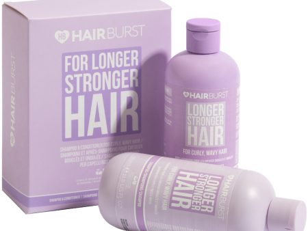 Hairburst Curly & Wavy Hair Shampoo & Conditioner Duo 2 x 350ml Supply