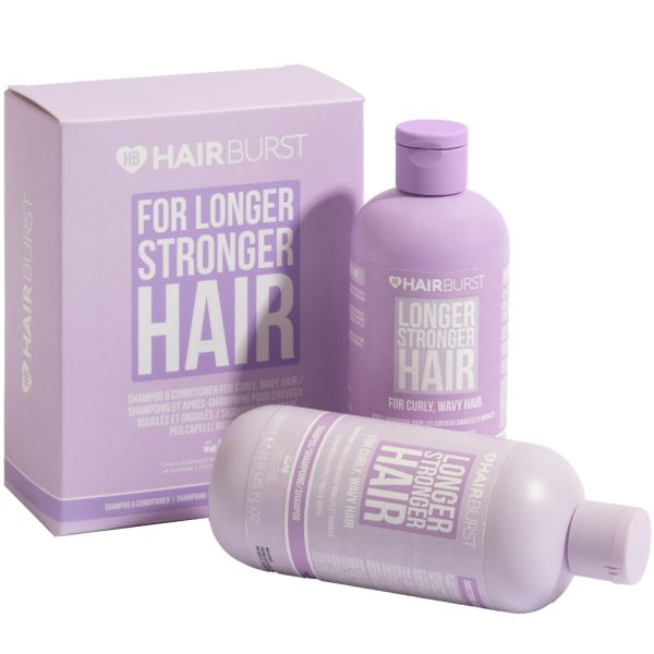 Hairburst Curly & Wavy Hair Shampoo & Conditioner Duo 2 x 350ml Supply