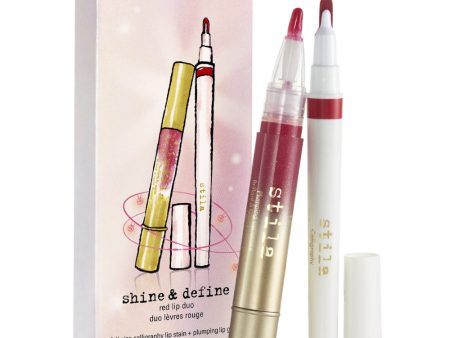 Stila Shine & Define Red Lip Duo Set For Discount