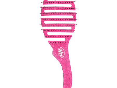 Wet Brush Shower Detangler Brush Glitter Pink Cheap