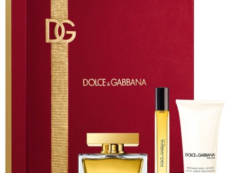 Dolce & Gabbana The One For Women Eau De Parfum Gift Set 75ml Hot on Sale