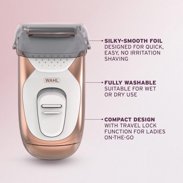 Wahl Ladies Wet Dry Battery Foil Shaver Online now