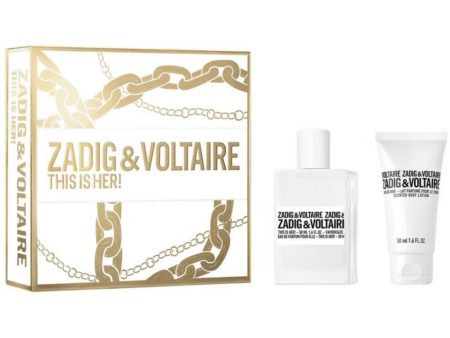 Zadig & Voltaire This Is Her Eau De Parfum Gift Set 50ml For Cheap