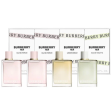 Burberry Ladies Mini Fragrance Gift Set 4 x 5ml Fashion