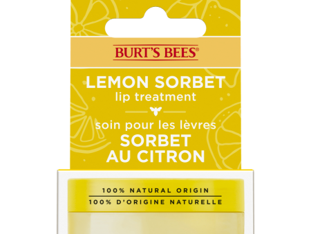 Burt s Bees Lemon Sorbet Lip Treatment 7g Online Hot Sale