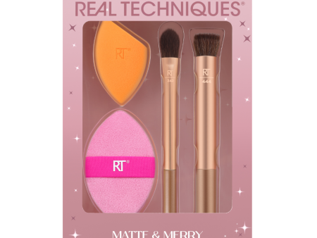 Real Techniques Matte & Merry Ultimate Blending Set Fashion